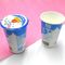 พิมพ์กระดาษย่อยสลายได้ถ้วยโยเกิร์ตทิ้ง 4oz 6oz สำหรับไอศกรีม